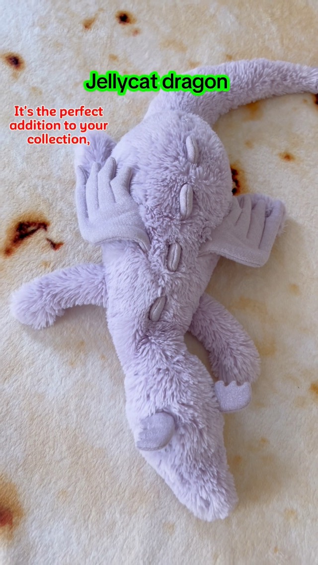 Watch Jellycat dragon toy, cute on Amazon Live